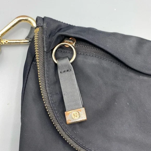 lululemon athletica Black Crossbody Bag with Gold Details​ - Picture 3 of 6